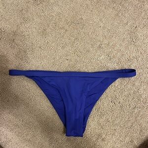 L*Space Deep Blue Bikini Bottom - SM